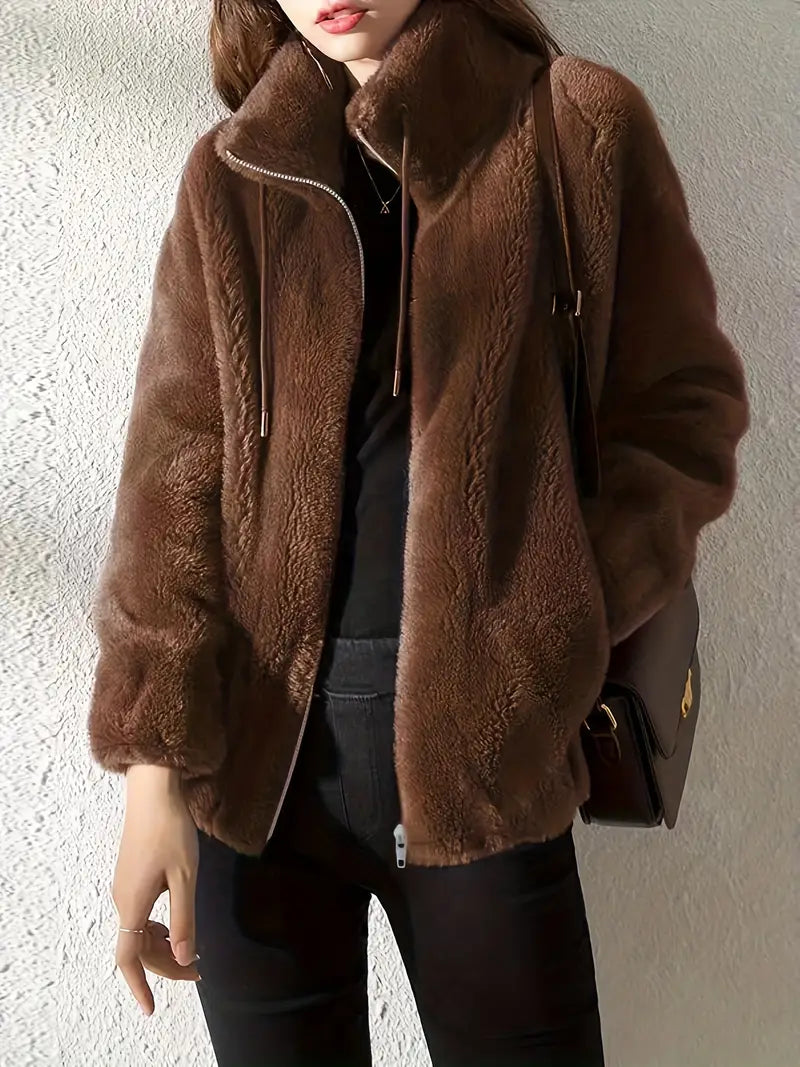 Nicolle | Cappotto in Pile per il Freddo