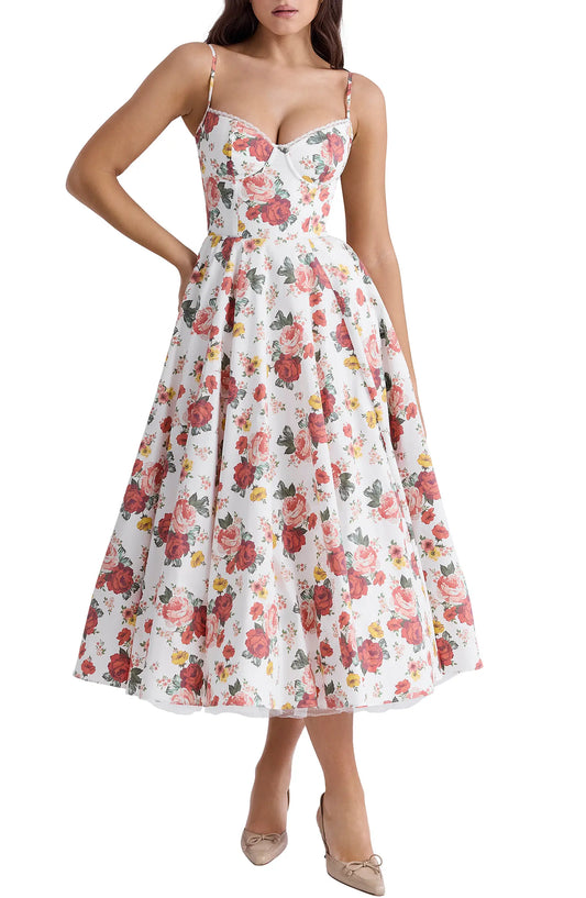Valery | Vestito Midi Elegante