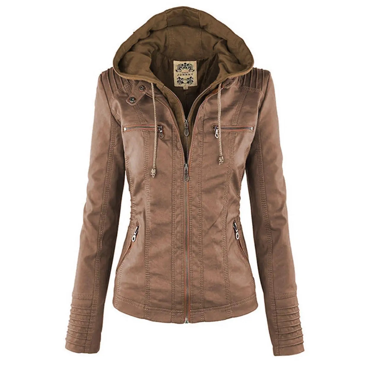 Eliana™ | Giacca di Pelle Elegante