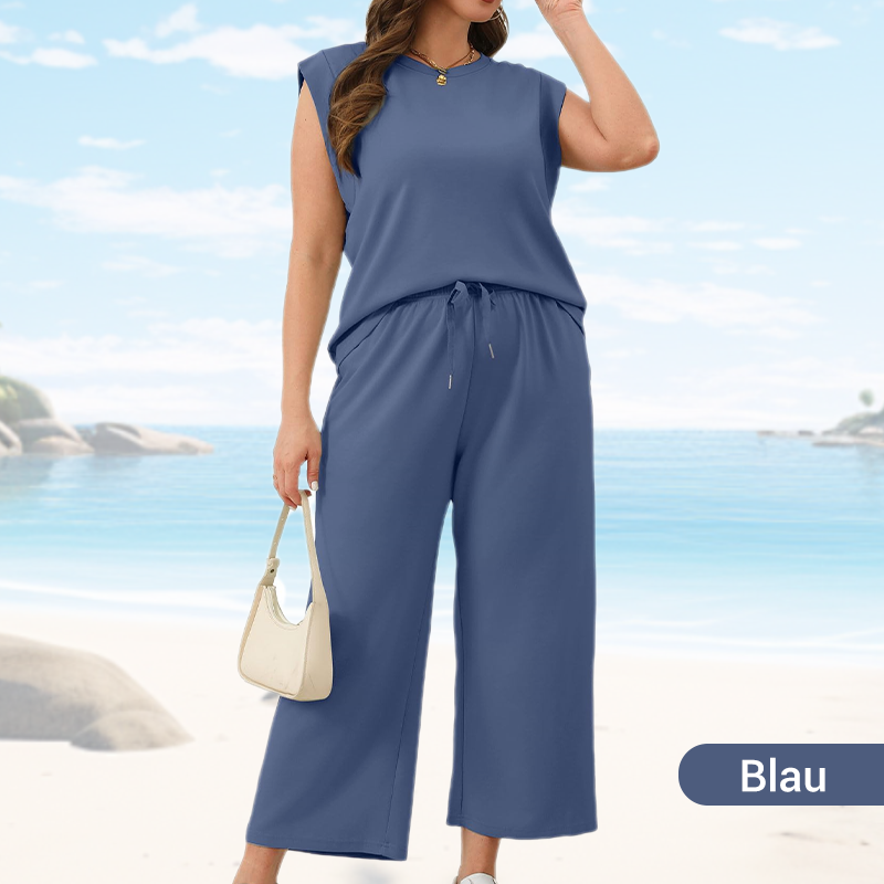 Lydie | Comodo set di pantaloni e top