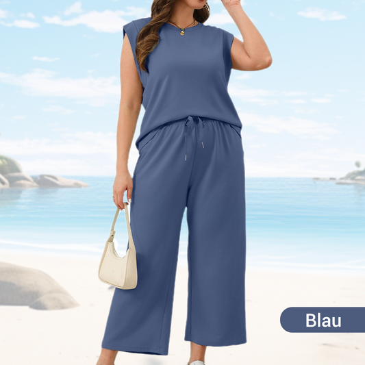 Lydie | Comodo set di pantaloni e top