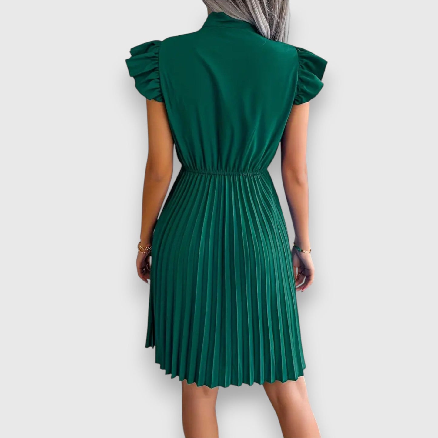 Diantte | Vestito midi plissettato