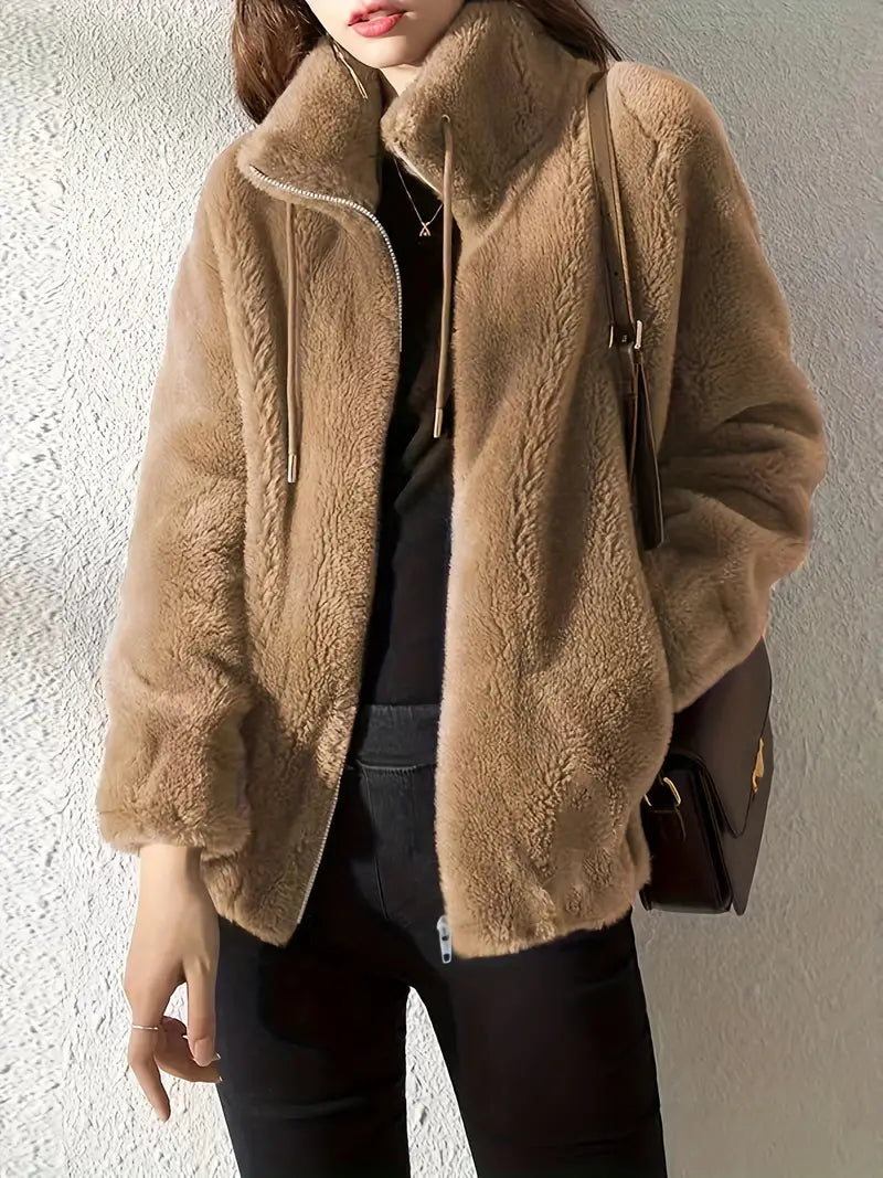 Nicolle | Cappotto in Pile per il Freddo