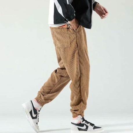 Bizen™ | Pantaloni Jogger in Velluto a Coste da Uomo