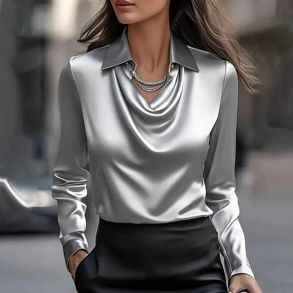 Serenelle | Blusa in Satin