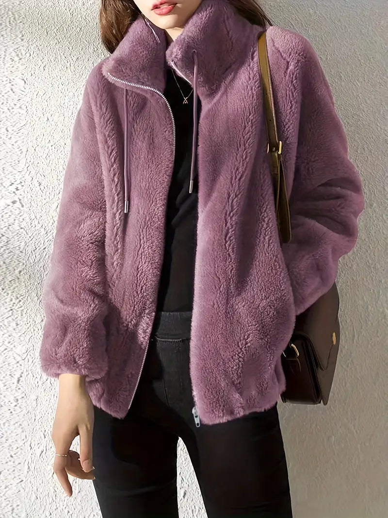 Nicolle | Cappotto in Pile per il Freddo
