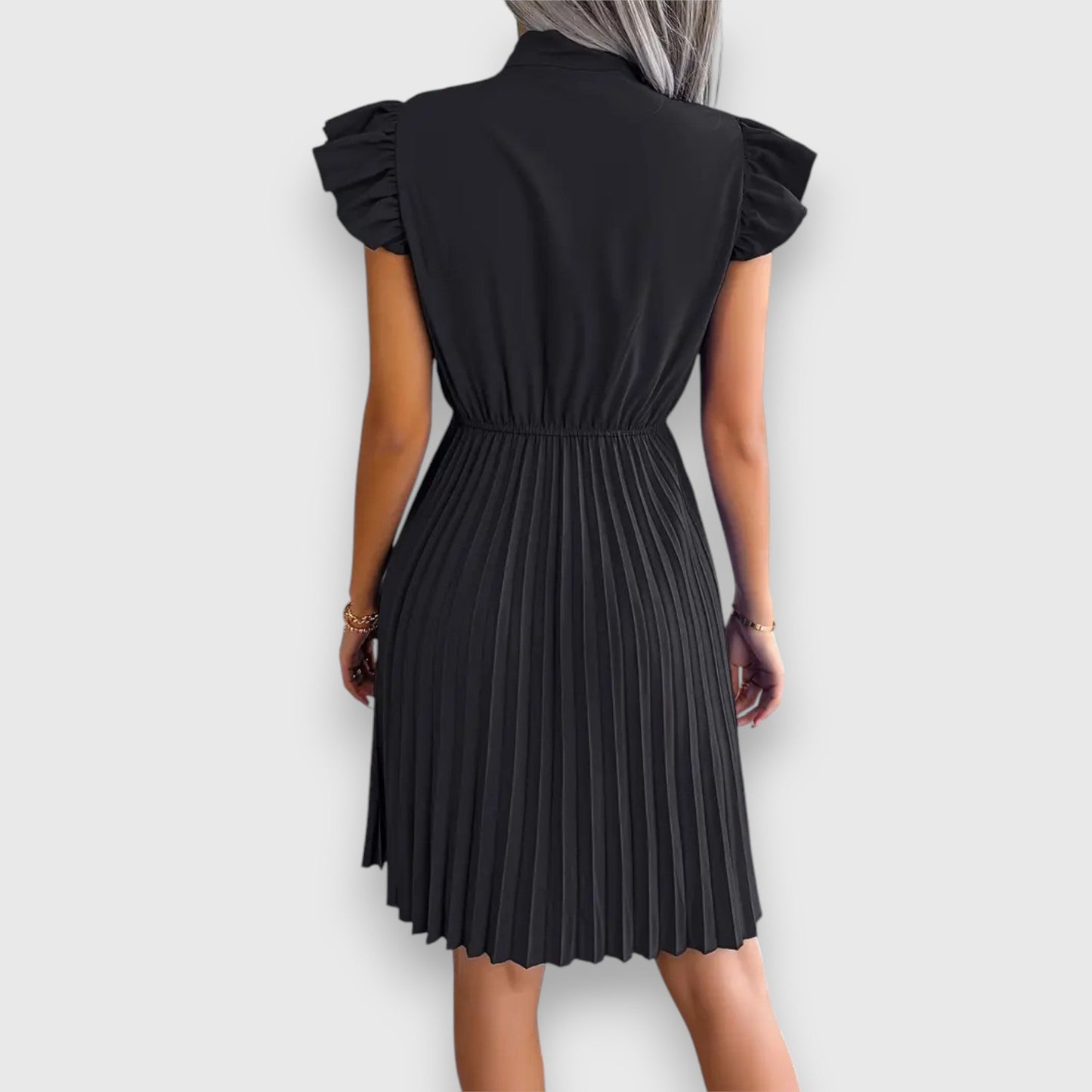 Diantte | Vestito midi plissettato