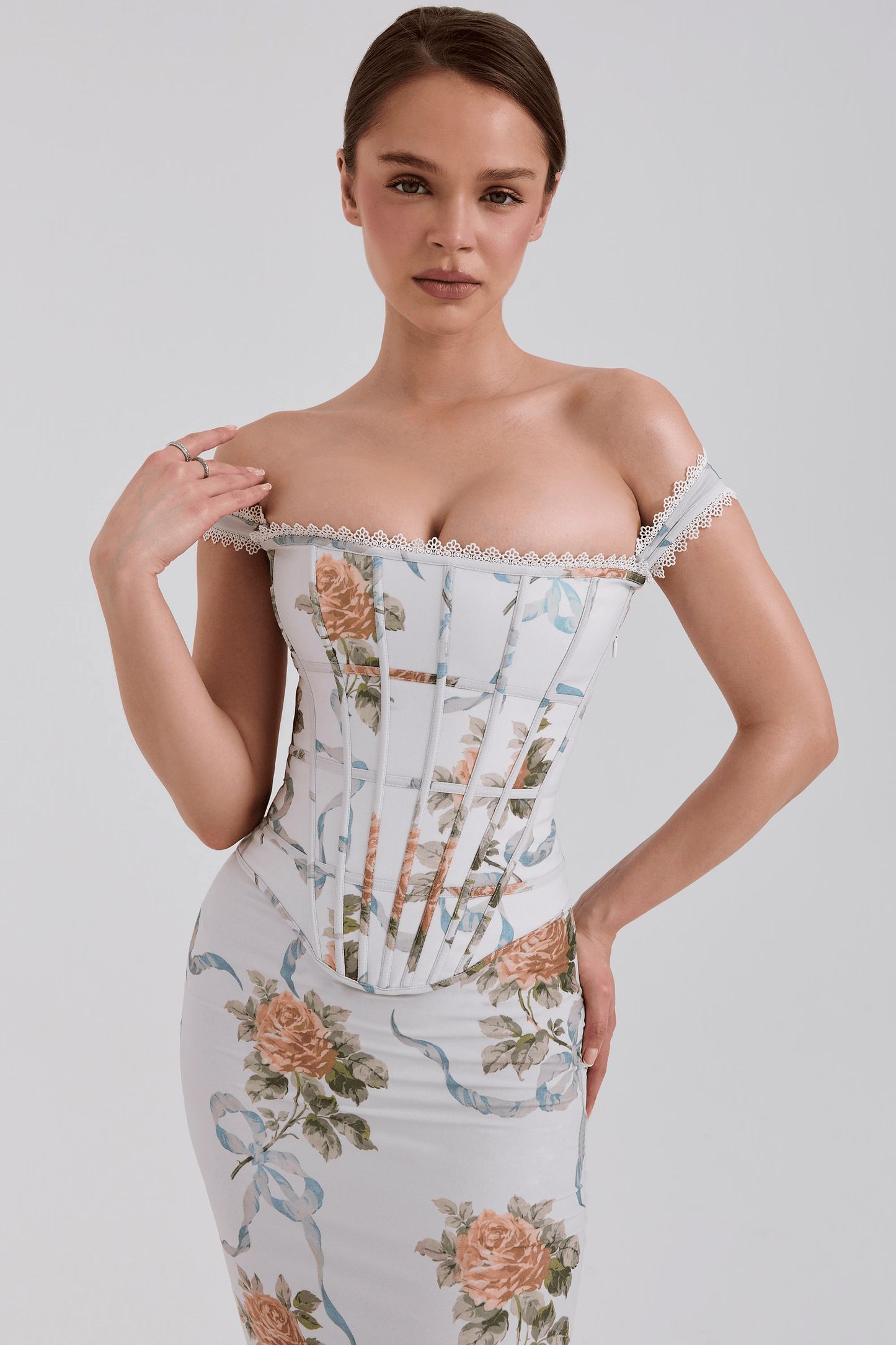 Pierina | Abito Lungo con Corsetto