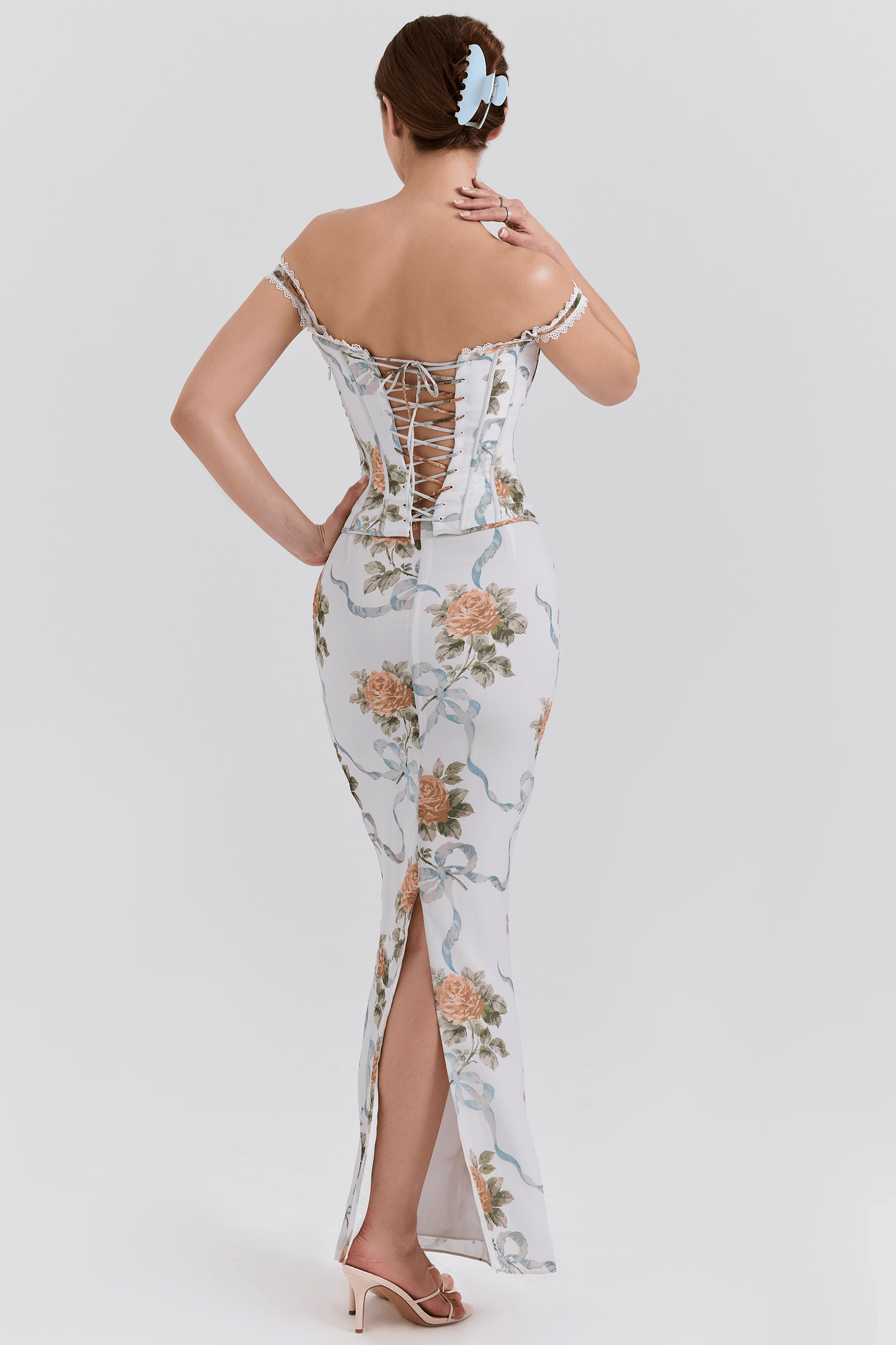 Pierina | Abito Lungo con Corsetto