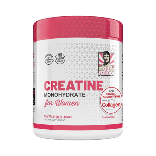 CreaWomen | Creatina Monoidrato in Polvere + Collagene + BCAA