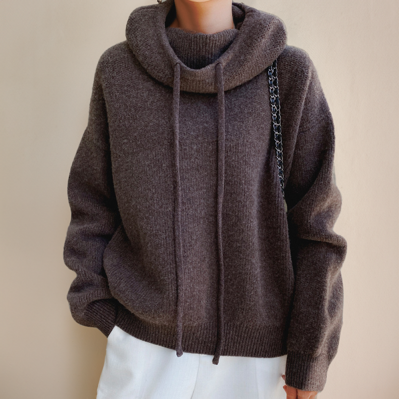 Caeli | Felpa con Cappuccio in Maglia