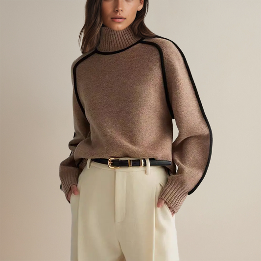 Freya™ | Il Cappotto a Collo Alto in Cashmere Definitivo