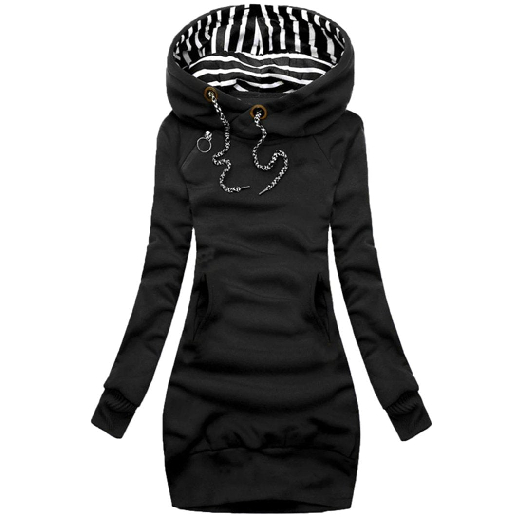 Denisse™ | Elegante maglione largo con cappuccio