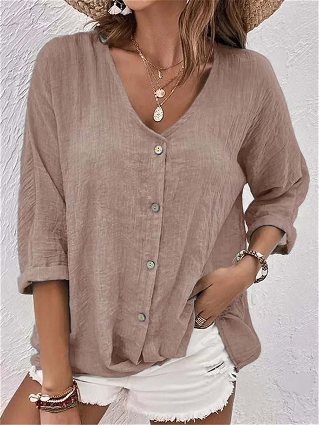 Josephine™ | Top Leggero con Scollatura a V