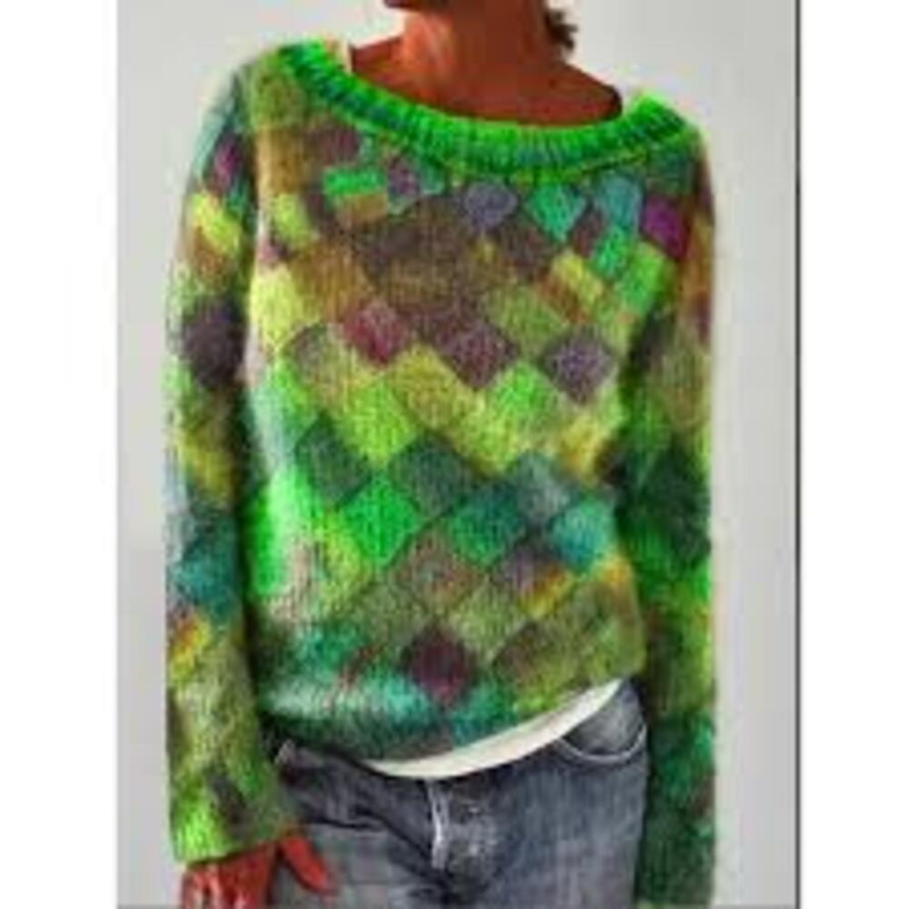 Azalea™ | Maglione Oversized a Rombi
