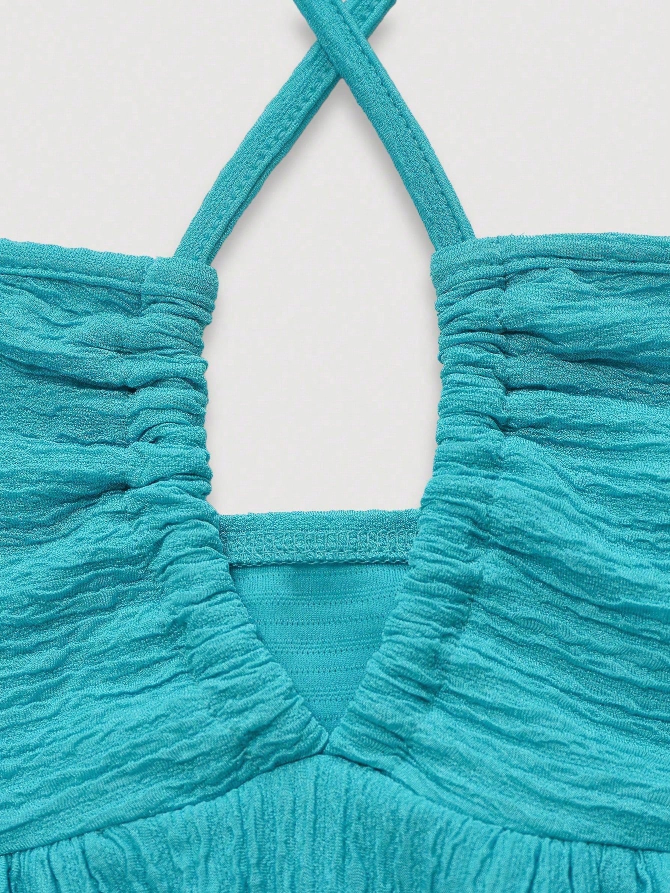 Zoraida | Mini Vestito Halter con volants