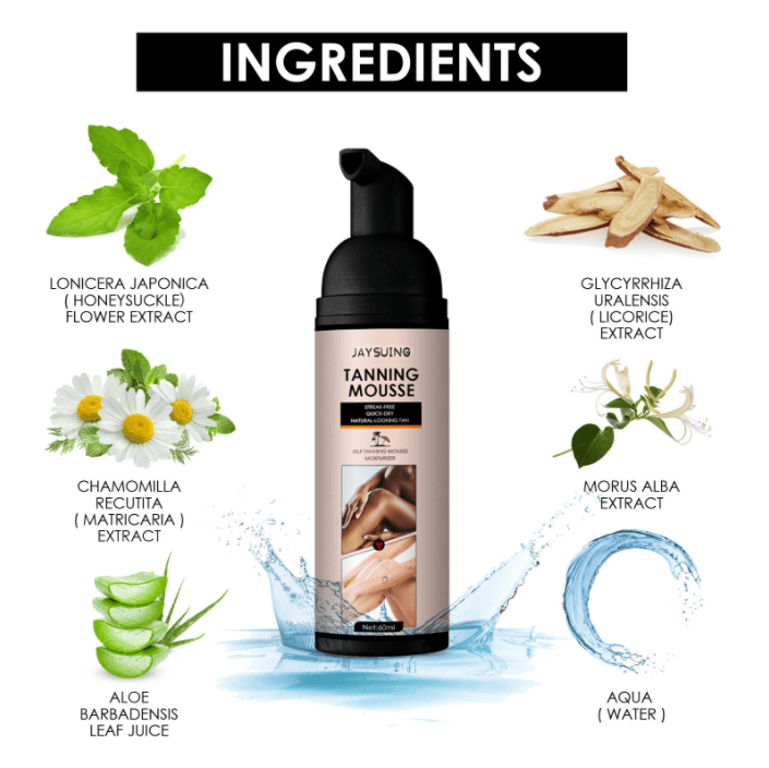Tanning Mousse | Schiuma Abbronzante per il corpo