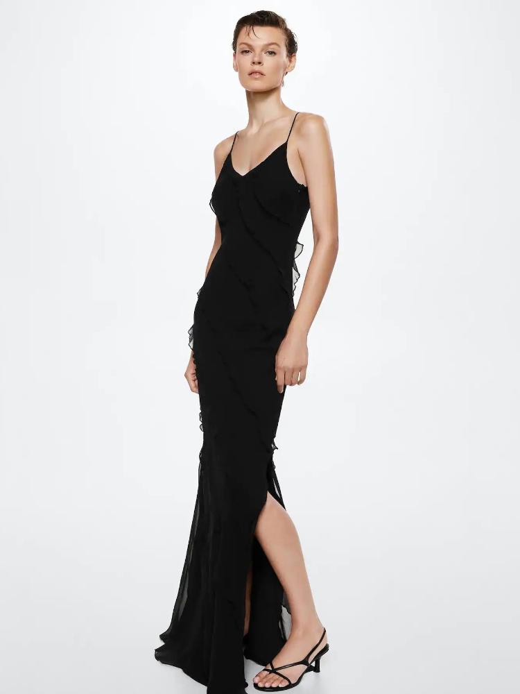 Wania | Vestito Lungo Fresco con Spalline