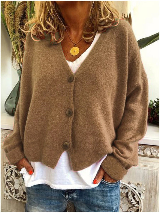 Aria™ | Maglione corto con bottoni