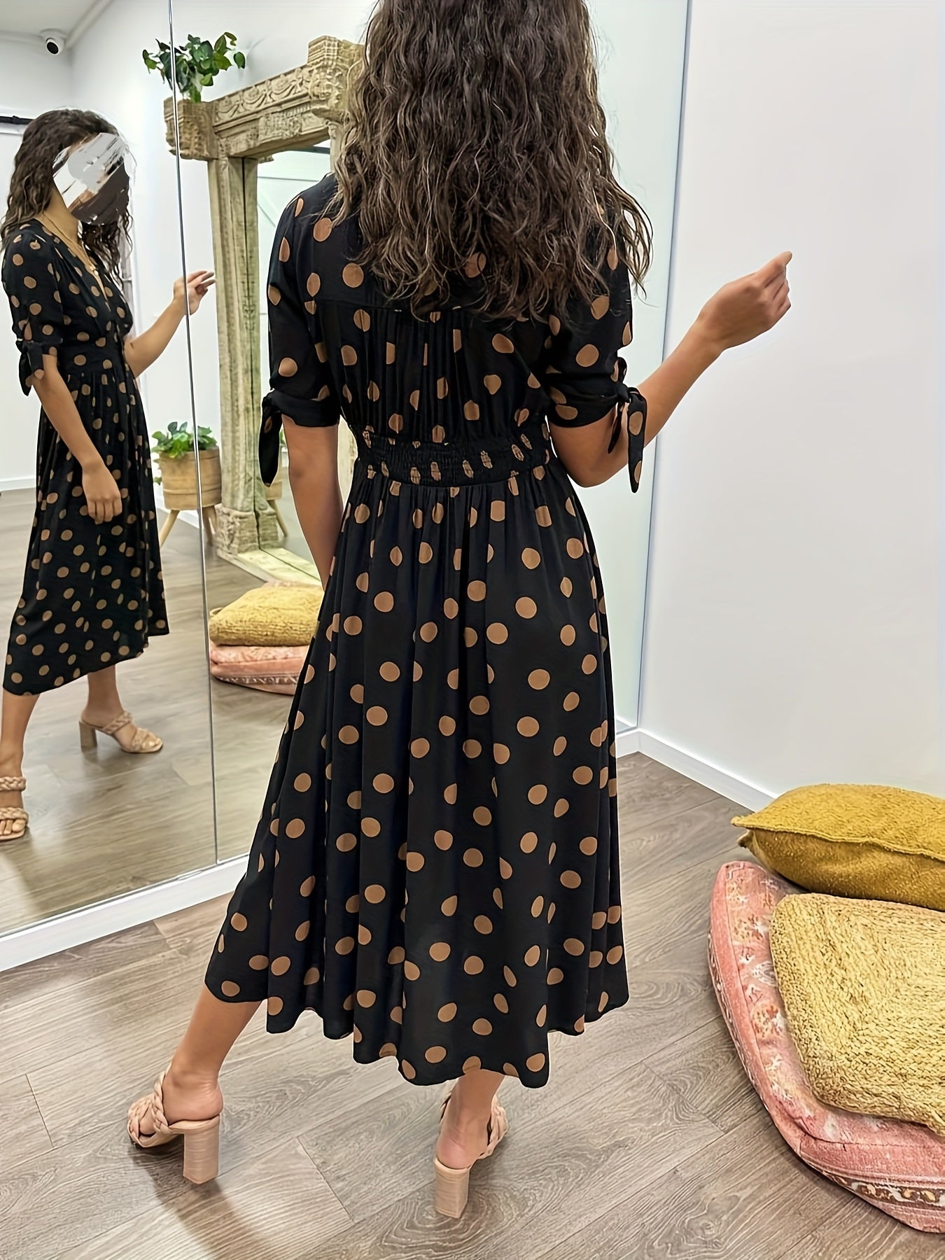 Gesselle | Vestito Midi con pois
