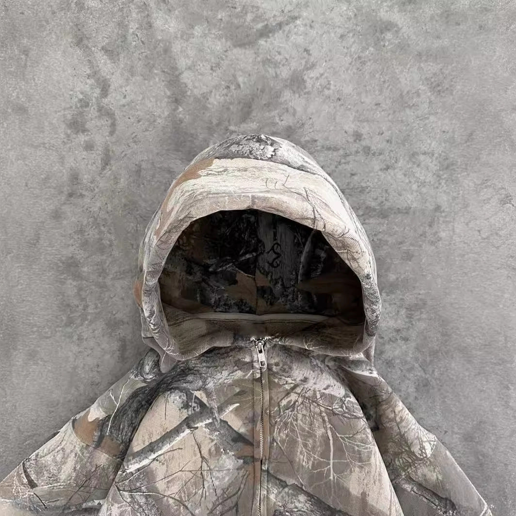 Benjamin | Unisex Camouflage Print Sweatshirt