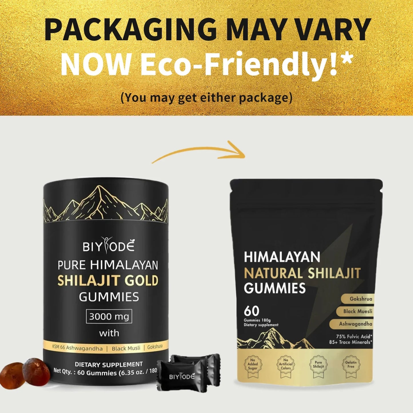 Shilajit Gummies | Gummy di Shilajit Puro Himalayano