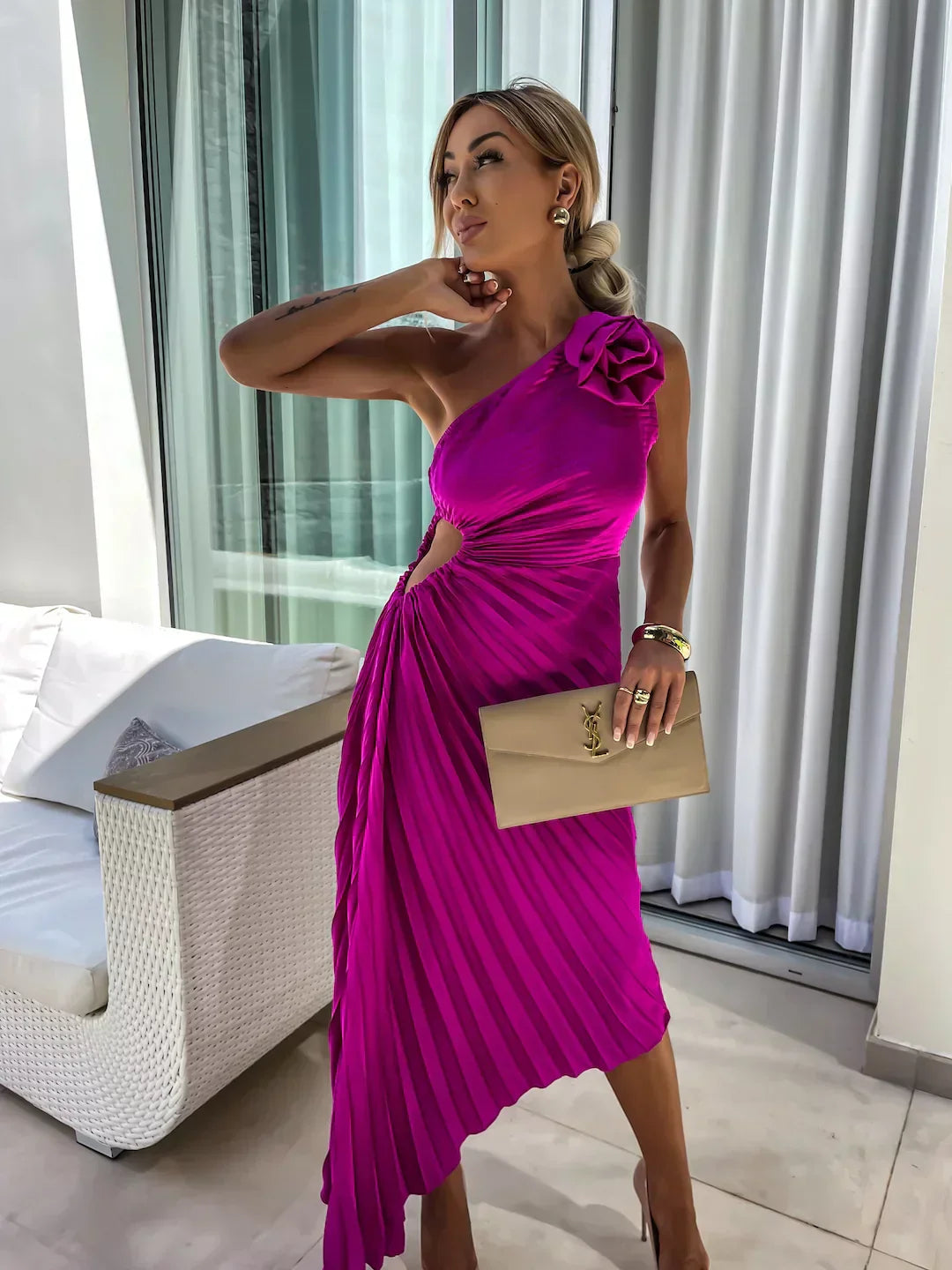 Sonya | Abito Romantico con Fiori