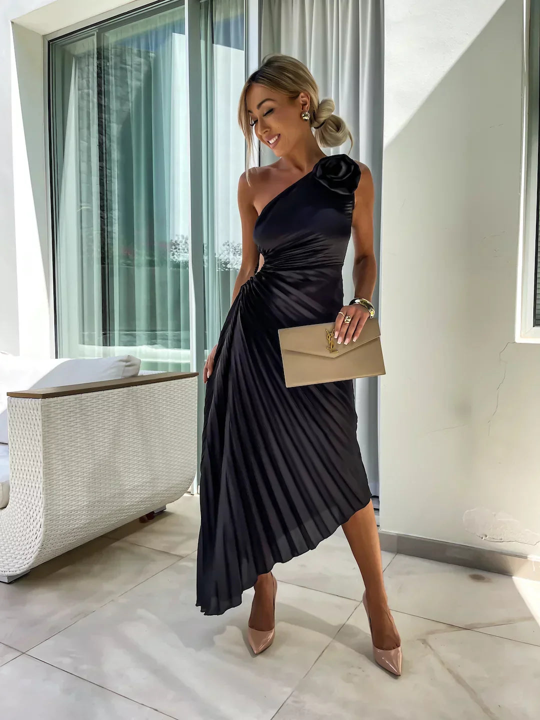 Sonya | Abito Romantico con Fiori