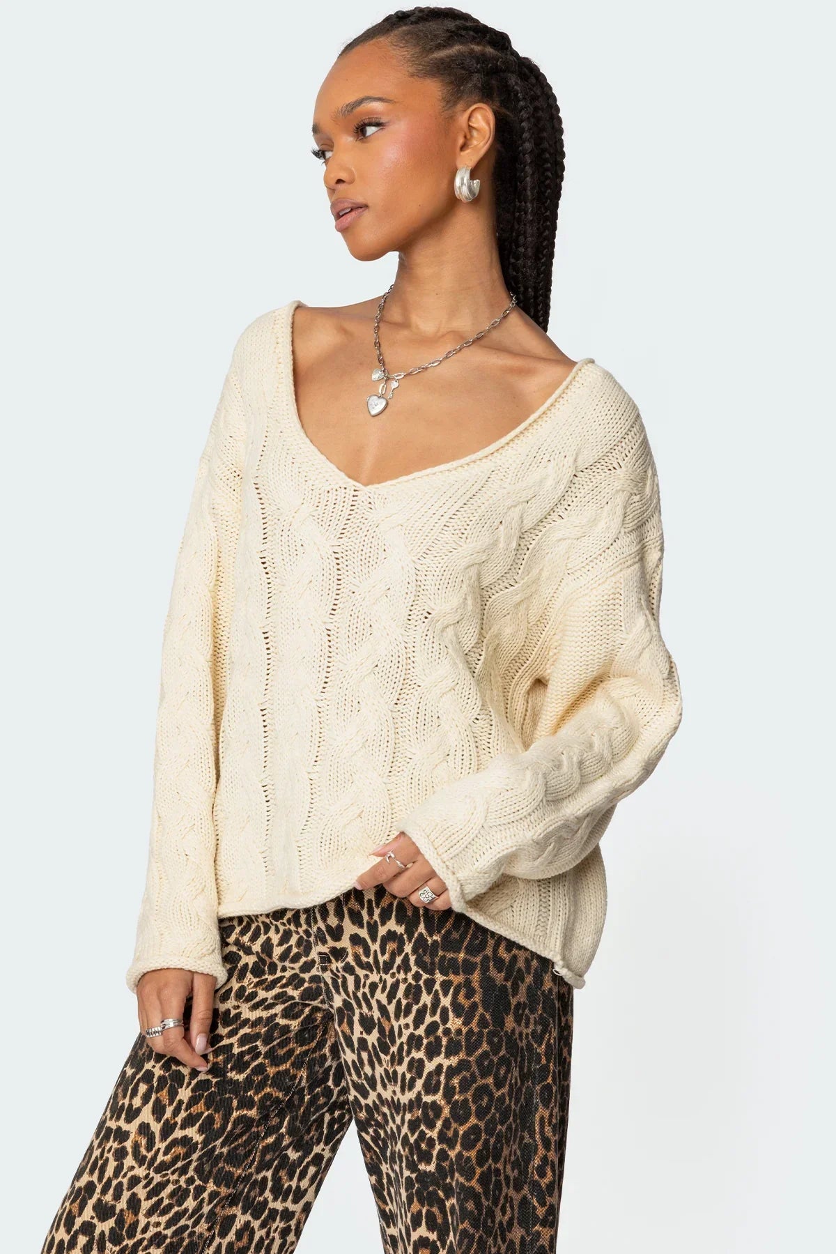 Kenya | Maglione Lavorato a Maglia Fresco