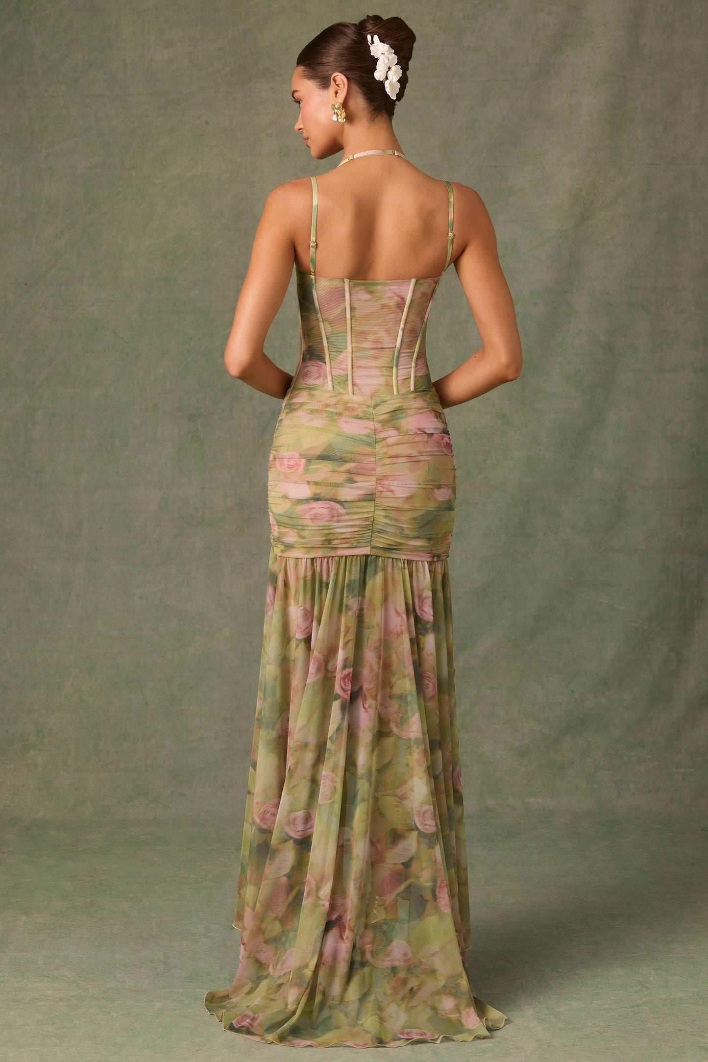 Feder | Vestito Lungo di Rose