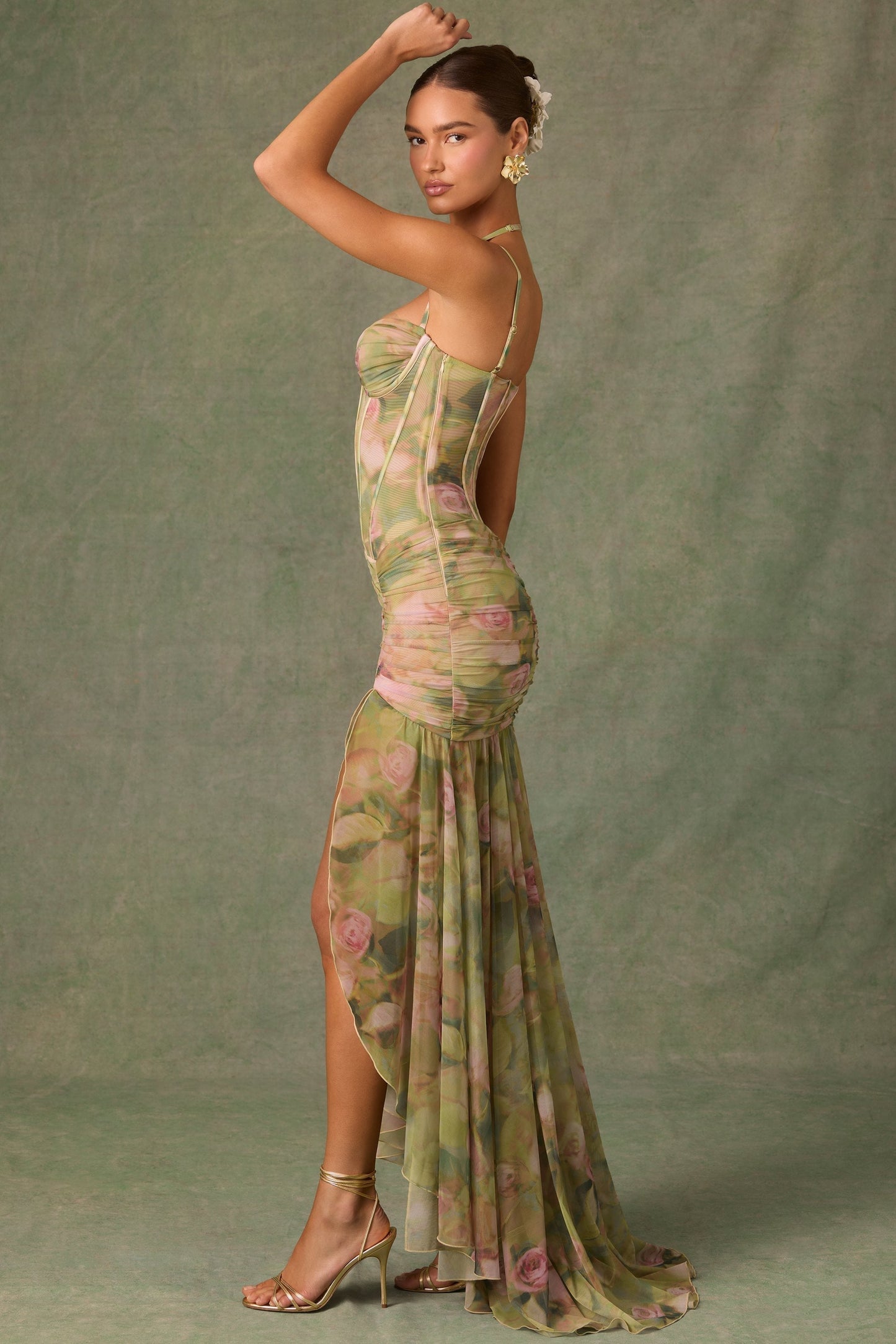 Feder | Vestito Lungo di Rose