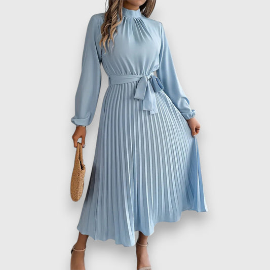 Stacey | Vestito Midi Plissettato