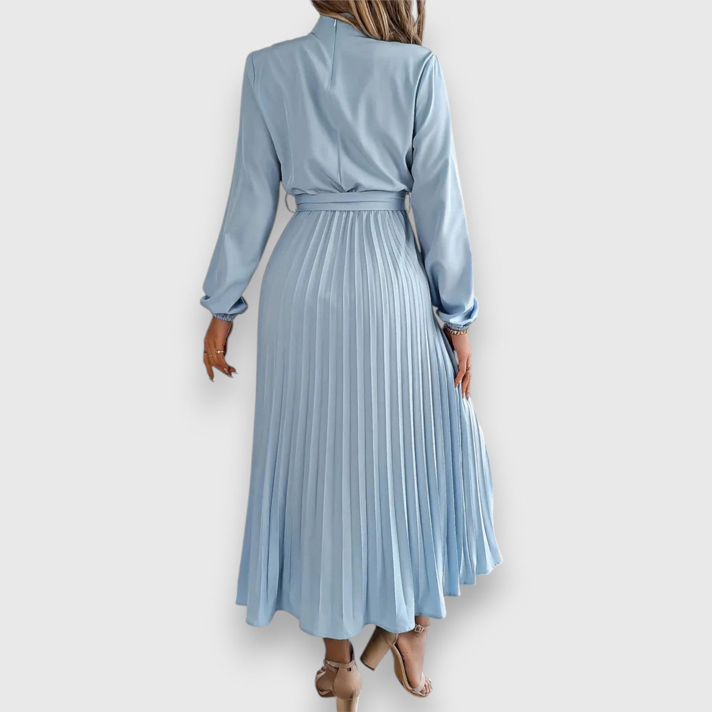 Stacey | Vestito Midi Plissettato