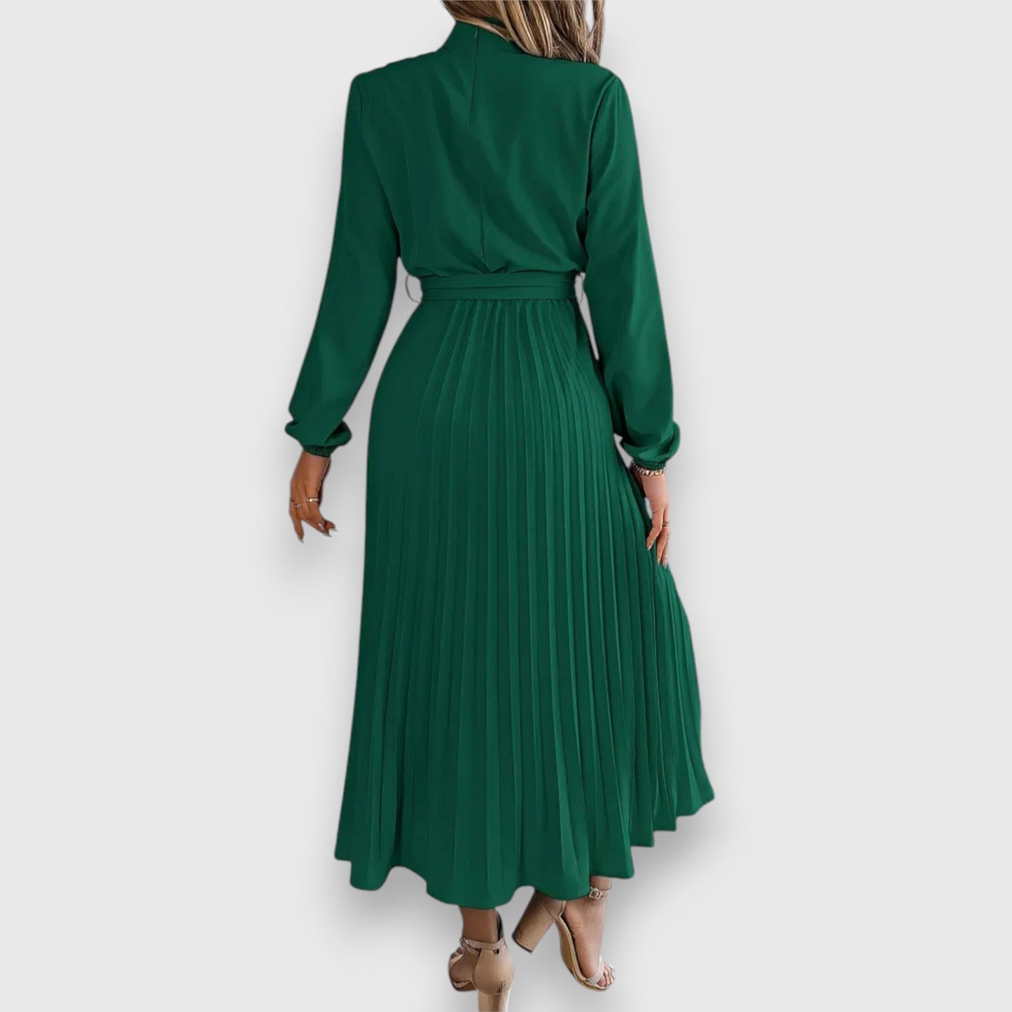 Stacey | Vestito Midi Plissettato