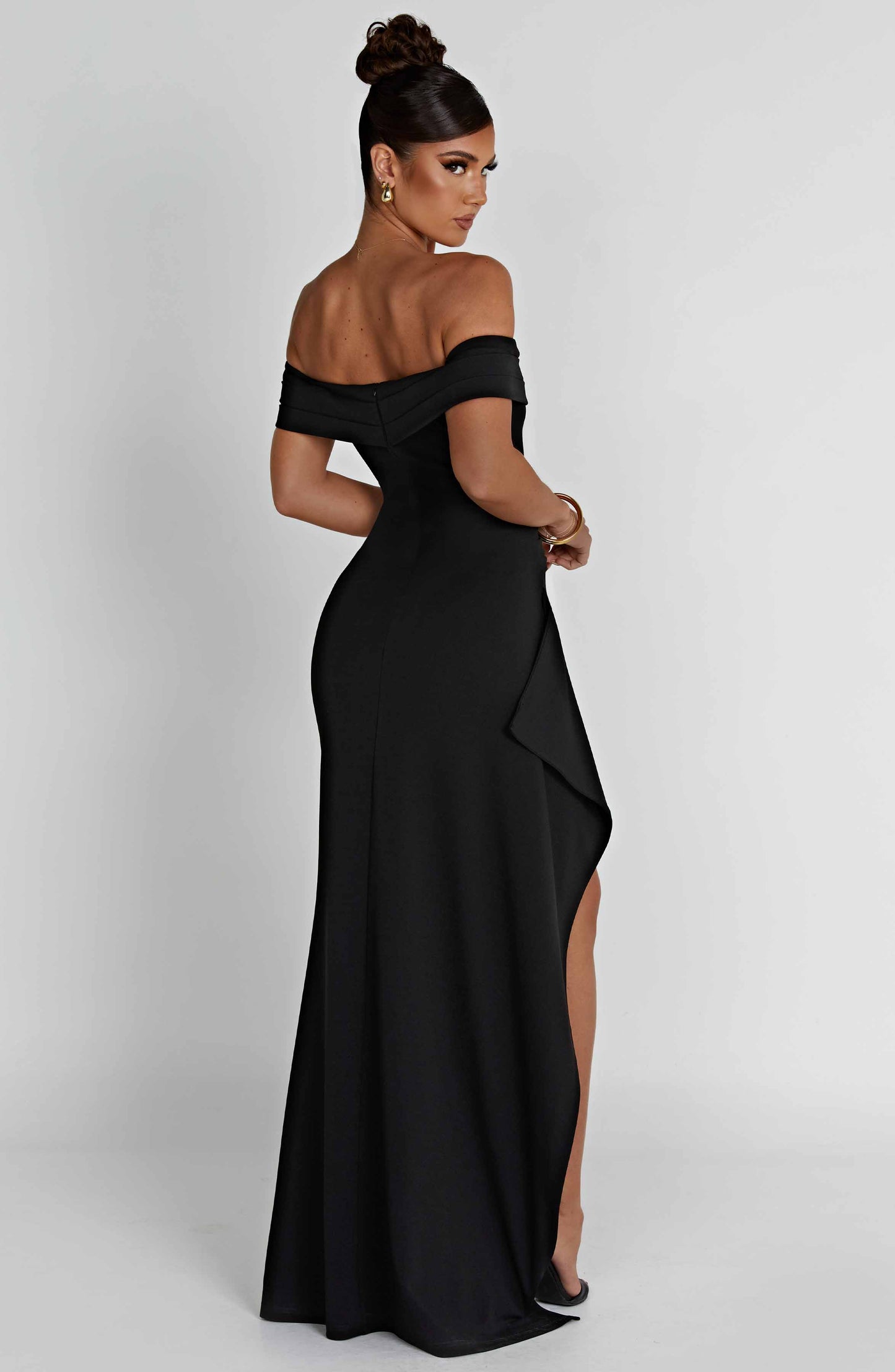 Joybe | Elegante Vestito Lungo con Spalle Scoperte