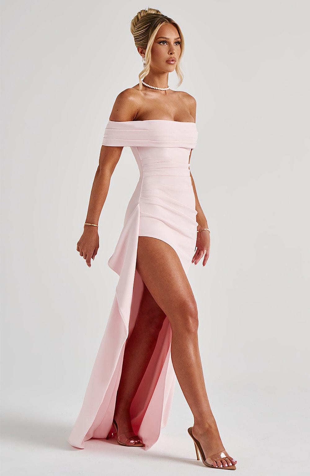 Joyne | Elegante Vestito Lungo con Spalle Scoperte