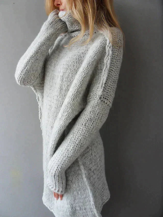 Imara™ | Maglione Oversized con Collo Alto