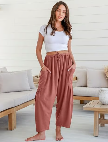 Francine | Pantaloni Larghi per l'Estate