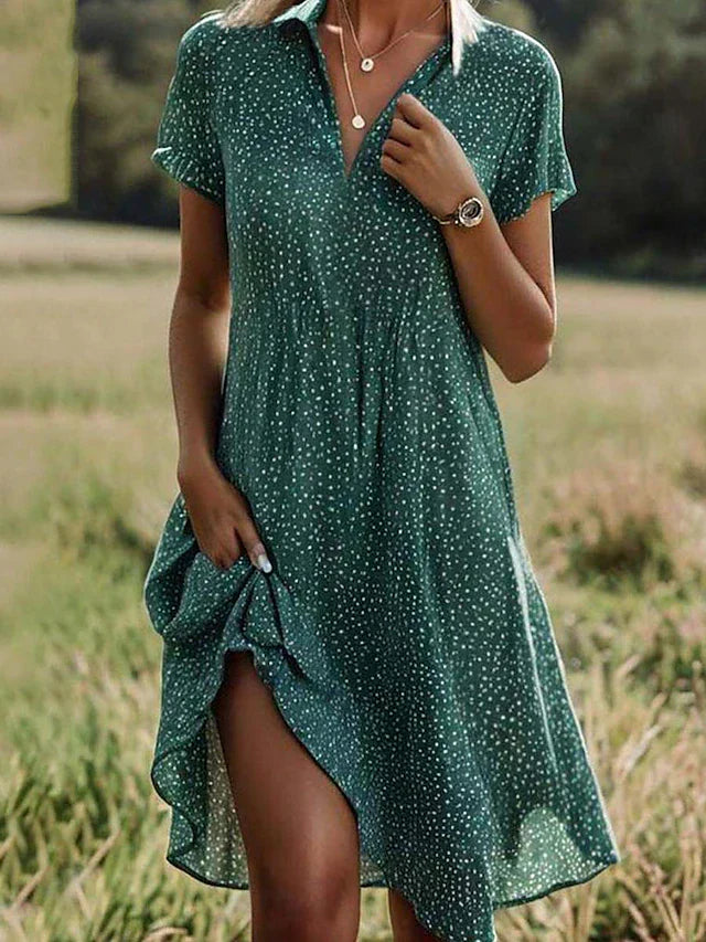Maith | Vestito Midi a Pois