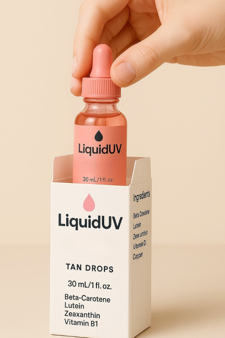 LiquidUV | Gocce Abbronzanti per una Pelle Radiosa
