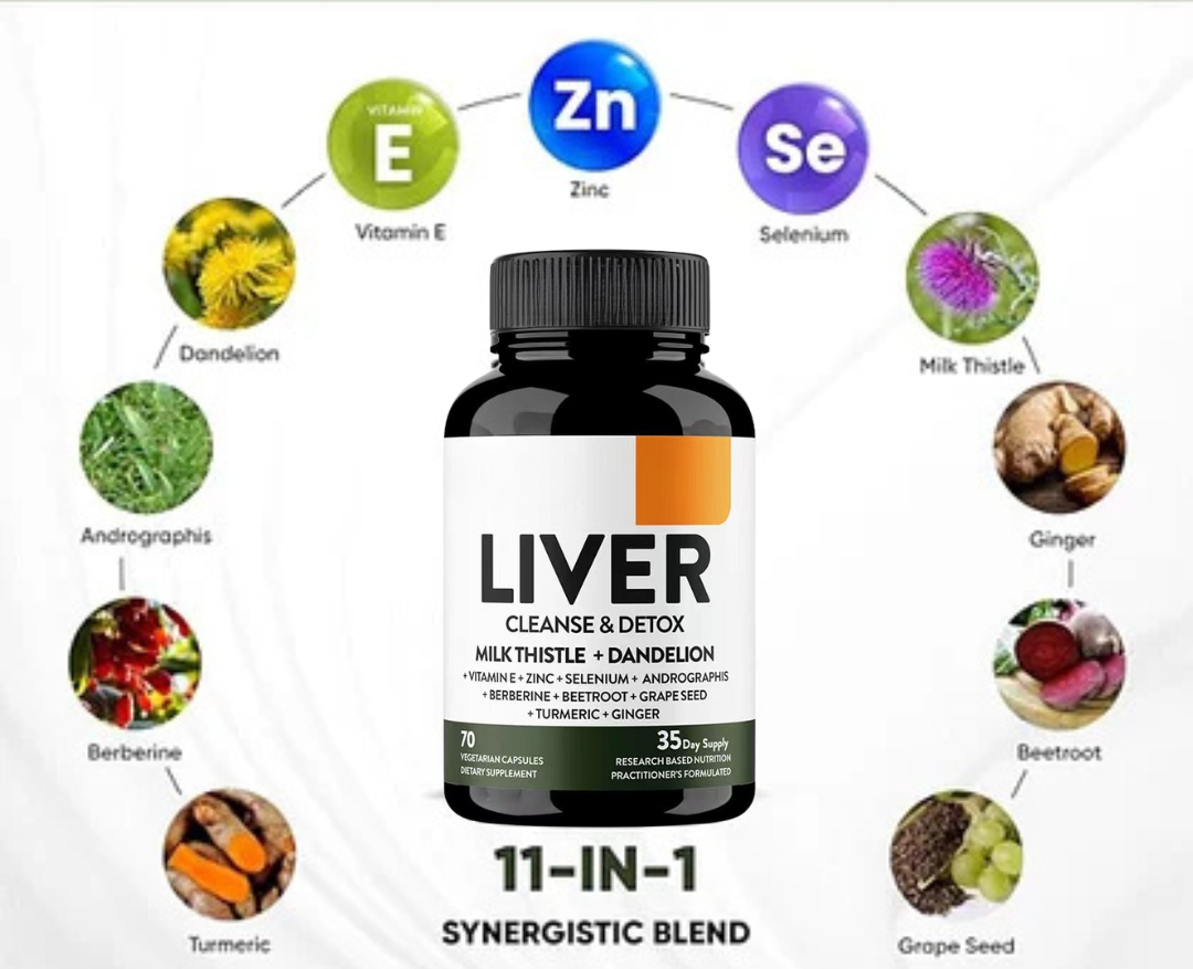 LIVER | Supplemento di Supporto alla Salute Epatica