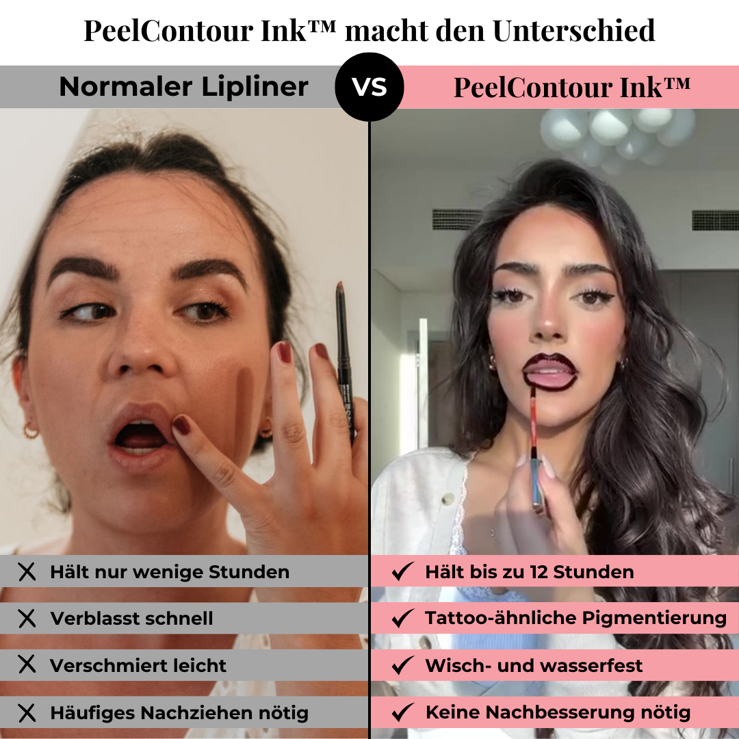 PeelContour Ink™ | Lipliner Tattoo