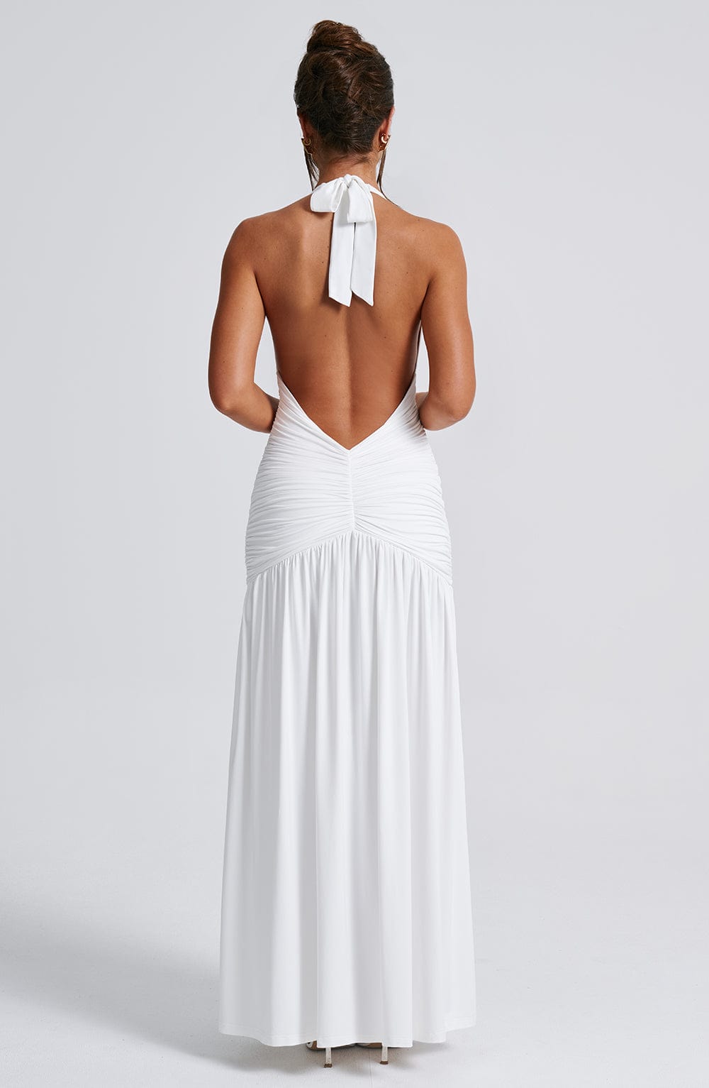 Badra | Vestito Lungo Fruncito