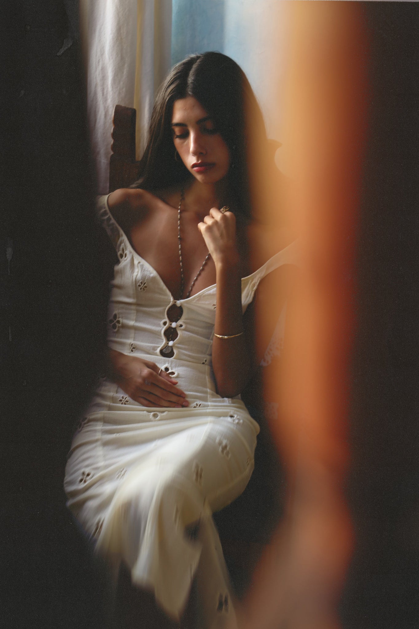 Paulina | Abito midi a sirena