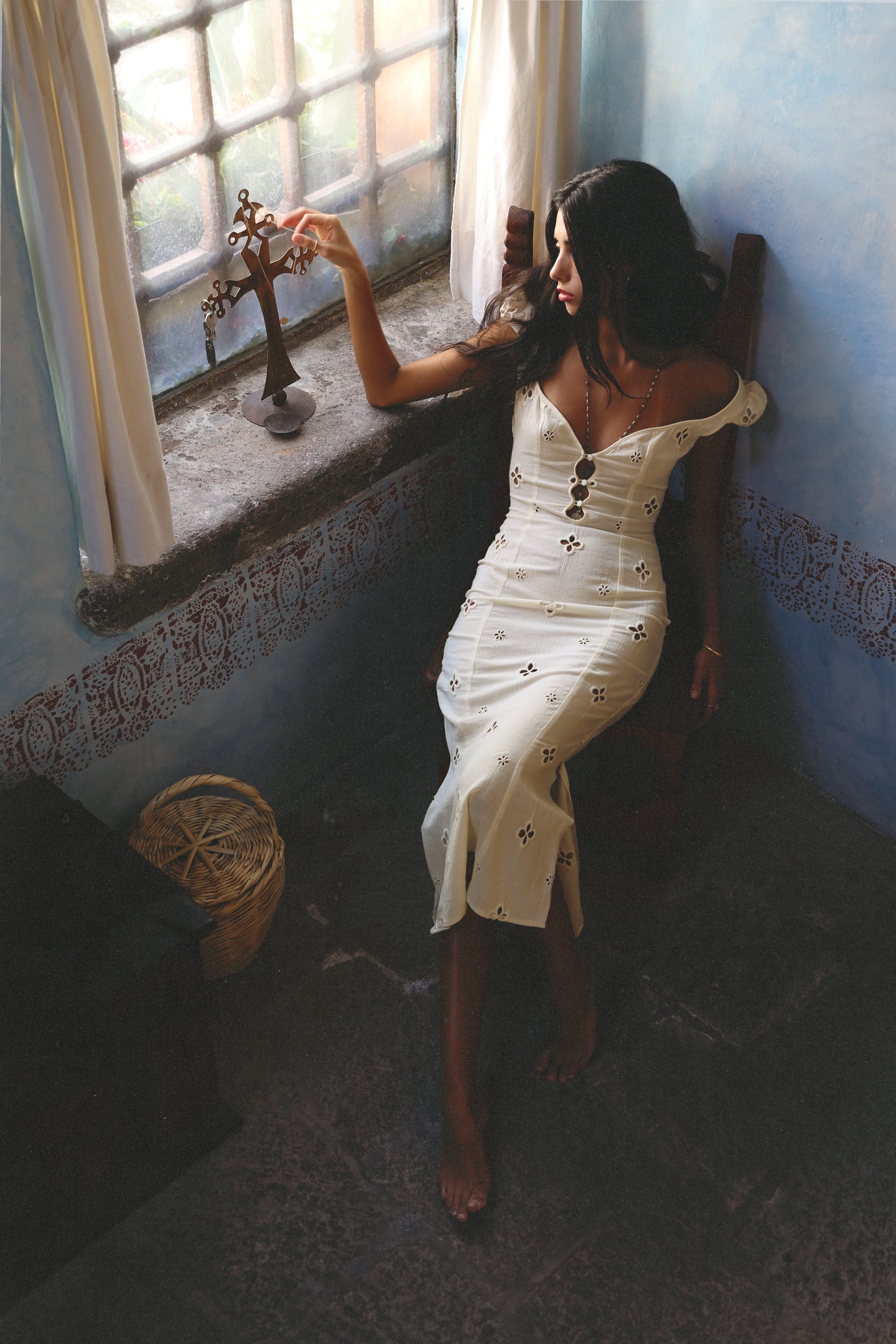 Paulina | Abito midi a sirena