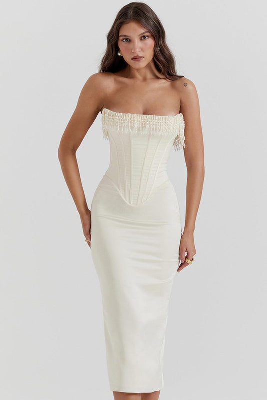 Nalita | Vestito Midi con Corsetto