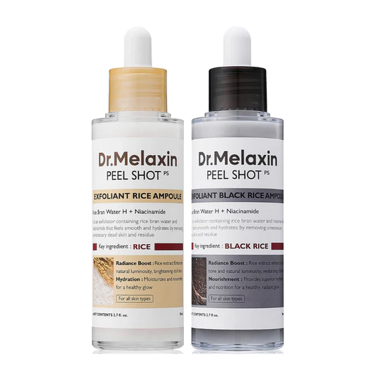 Peel Shot Glow | Fiala Esfoliante per il Viso al Riso