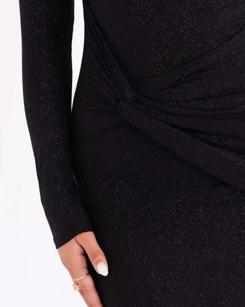 Ornella | Vestito lungo brillante