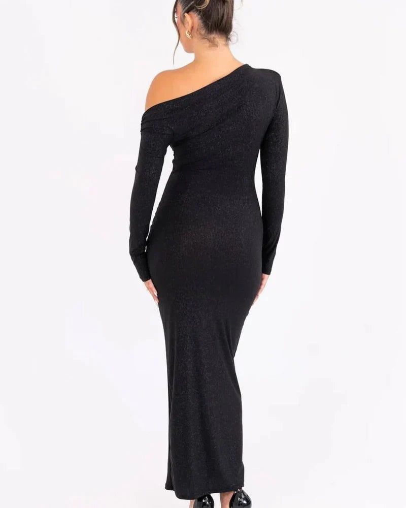 Ornella | Vestito lungo brillante