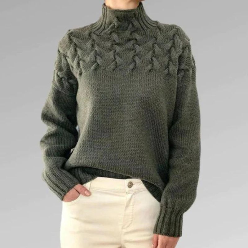 Noémie™ | Maglione a Collo Alto
